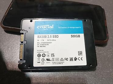 ssd 990: ПРОДАМ! БУ,КАК НОВЫ-Crucial BX500 2.5" SSD — 500 ГБ -уступлю. - — 1