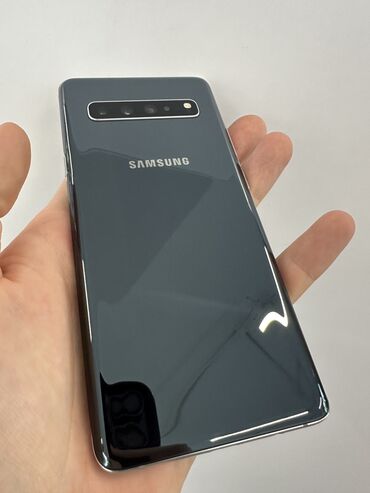 Samsung: Samsung Galaxy S10 5G, Б/у, 256 ГБ, цвет - Черный, 1 SIM