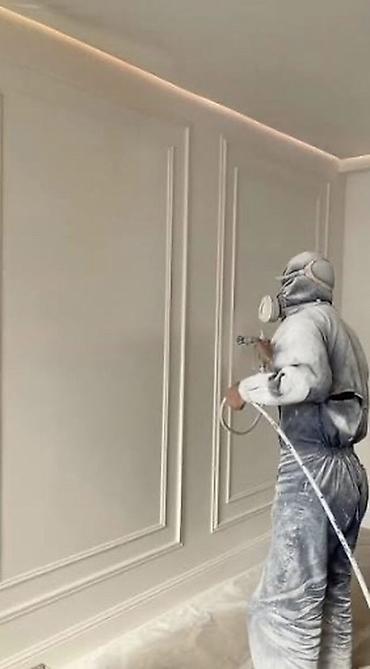 малярь: Покраска стен, Покраска наружных стен, Покраска потолков, На водной основе, 1-2 года опыта — 4