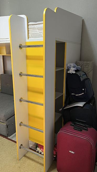 bunk bed: Детский модульный комплекс: кровать-чердак с рабочей/игровой зоной и — 6