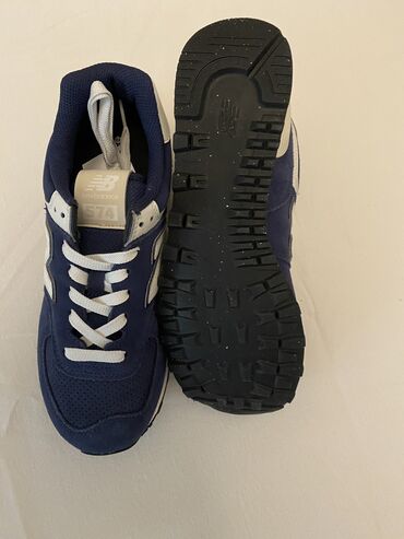день и ночь: Кроссовки, 40, New Balance, Новый, цвет - Синий, Самовывоз