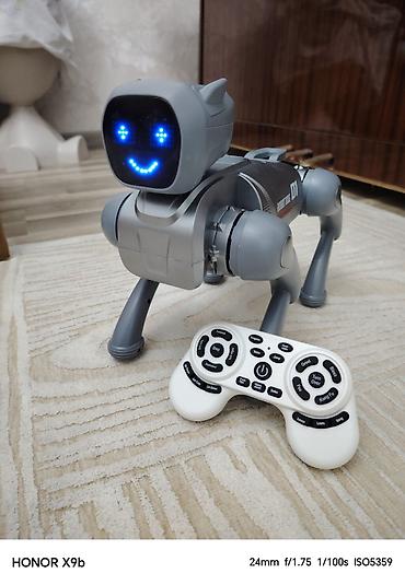 oyuncaq tutan aparat: AI Bionic Mecha Robot İt – pultla idarə olunan interaktiv oyuncaq — 2