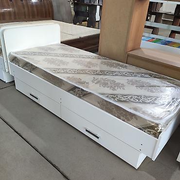 bunk bed: Новые односпальные кровати с ящиками из российского материала размер — 3