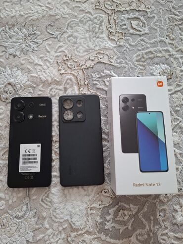 чехол на редми 13с бишкек: Redmi, Redmi Note 13, Колдонулган, 256 ГБ, түсү - Кара, 1 SIM