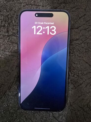 Apple iPhone: IPhone 14 Pro Max, 128 GB, Deep Purple, Zəmanət, Simsiz şarj, Face ID