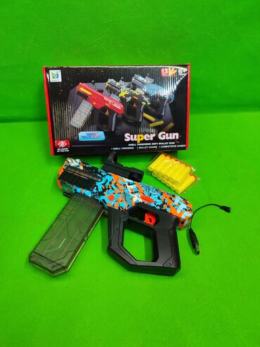 Игрушки: Нерф автомат игрушка детская🌟 Комплектация товара: нерф, магазин на — 1