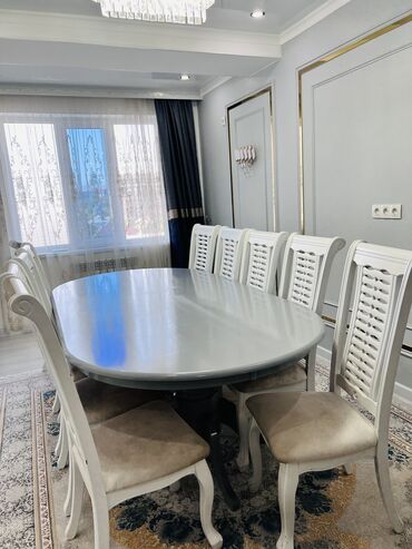 круглый столик: Комплект стол и стулья Для зала, Новый