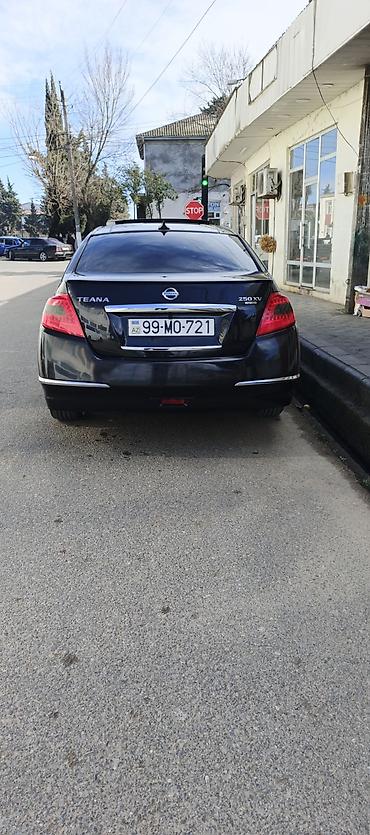 Nissan: Nissan Teana Z50 XV sedan - Kuzov: qara rəng, xrom detallar, iri — 7