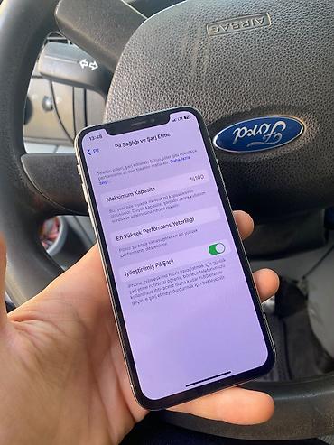 iphone 24: IPhone X, 64 GB, Qara, Face ID — 6