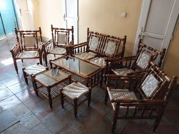 Mebel: Balkon üçün, İşlənmiş, 6 stul