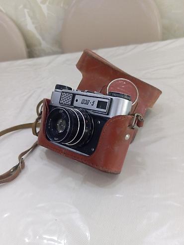 Фото и видеокамеры: FED-5 film fotoaparatı + orijinal dəri futlyar və kəmər - Tip: 35 mm — 4