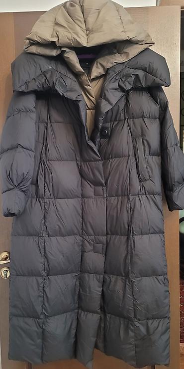 mara: Пуховик, Длинная модель, Италия, С капюшоном, XL — 3