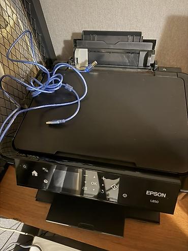 hp officejet 4355: Epson L850 — фотомФУ с встроенной СНПЧ Как новая ‼️‼️ - Тип: струйный — 2