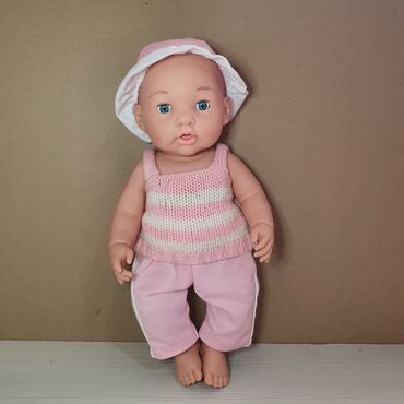 6263 объявлений | lalafo.kg: Продаю куклу пупс в отличном состоянии. Высота 42см. Глазки