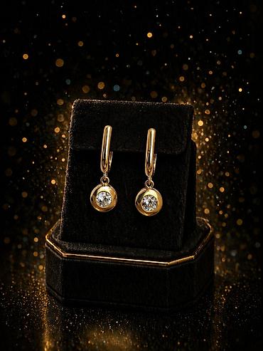 Aksesuarlar: Sırğa, Cartier, Sarı qızıl, 585 Əyar, 3 g, Ünvandan götürmə — 9