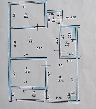 brk group: 3 комнаты, 72 м², Нижний Джал (Джал-23) Элитка, 12 этаж, Евроремонт — 8