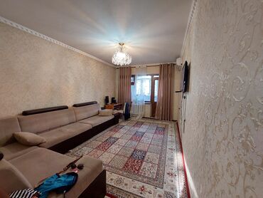 сдаю квартиру 2х ком в бишкеке район пишпек в Кыргызстан | Продажа квартир: 2 комнаты, 60 м², 106 серия улучшенная, 5 этаж, Центральное отопление