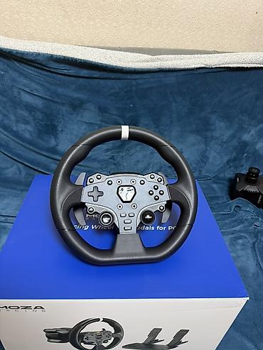 сколько стоит руль с педалями: MOZA Racing R3 — комплект гоночного руля и педалей для ПК. Состав — 5