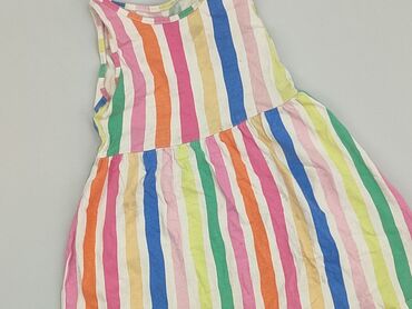 biale spodnie na gumce: Dress, H&M, 5-6 years, 110-116 cm, condition - Good