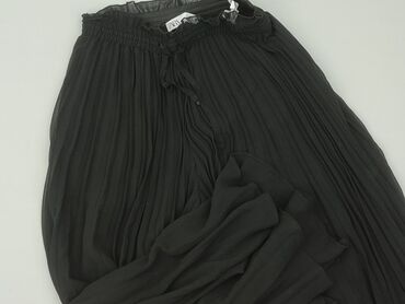 spodnie z jedwabiu naturalnego: Zara, Material trousers for women, size XS
