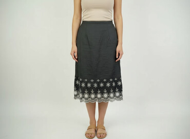 plisowane spódnice pudrowy róż: Women`s skirt, size M