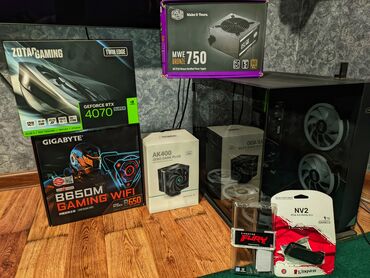 планшеты за 5.000: Компьютер, ОЗУ 32 ГБ, Игровой, Б/у, AMD Ryzen 5, NVIDIA GeForce RTX 4070 Super, NVMe