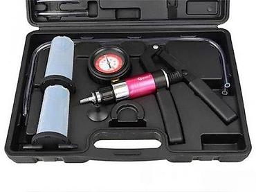 Alati za automobile: Vakuum pumpa sa manometrom – set za ispitivanje i odzračivanje kočnica — 9