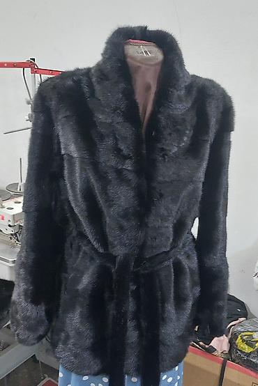 Шубы: Шуба, Норка, Короткая модель, Турция, 3XL, 4XL — 1