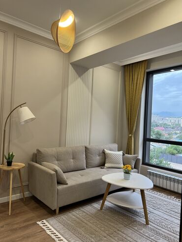 квартира с ремонтом: 1 комната, 44 м², Элитка, 7 этаж, Дизайнерский ремонт