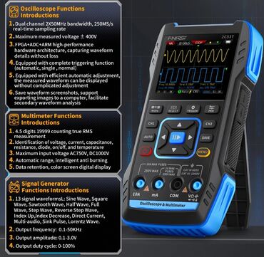 Multimetrlər və testerlər: Multimetr, Yeni, Rəqəmsal, Zəmanətli, Ünvandan götürmə, Pulsuz çatdırılma, Ödənişli çatdırılma — 5
