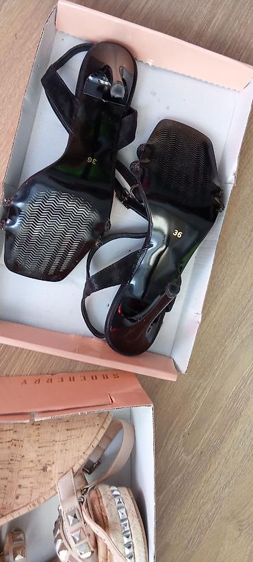 Basanoşka və səndəllər: Qadın platforma sandal - Rəng: bej/nude tonları - Dizayn: Taxta/kork — 14