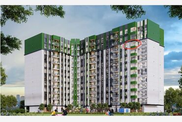 кв в мкр: Строится, Элитка, 1 комната, 46 м²