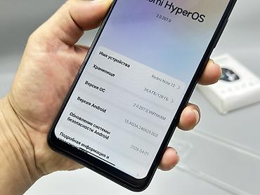ai box: Redmi, Redmi Note 12, Б/у, 128 ГБ, цвет - Синий, 2 SIM — 4