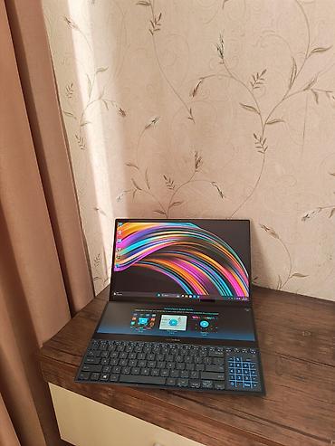 notebook irsad: Asus Zenbook Pro Duo RTX 2060 Intel Core i7 10750H | 16GB RAM | 1 tb — 3