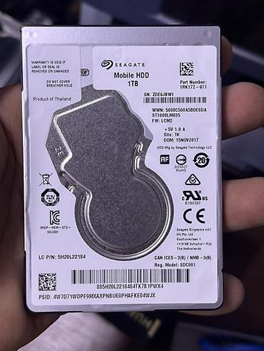 iphone s6: Жесткие диски 2.5" 1) Seagate Mobile HDD 1TB - Форм‑фактор: 2.5" - — 1