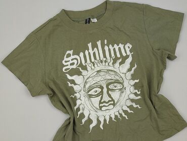 t shirty volcano: Футболка жіноча, H&M, розмір S