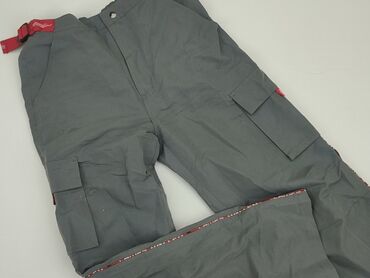 kamizelka futerko szara: Material trousers, 12 years, 146/152, condition - Good