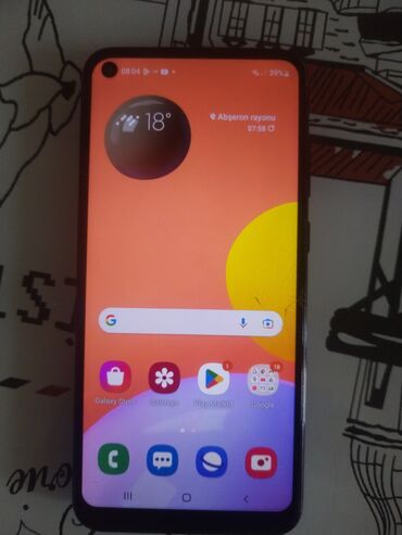 samsun a35: Samsung Galaxy A11, rəng - Qara, Barmaq izi