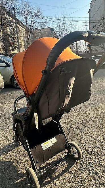 Коляски: Коляска, цвет - Черный, Б/у — 2