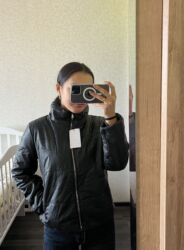 женские зимние куртки бишкек: Жынсы куртка, Классикалык модель, Кыш, M