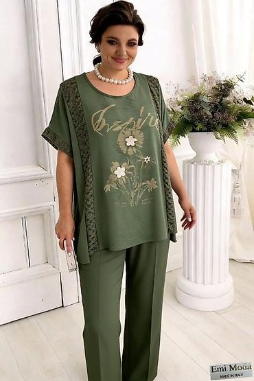 Bluze: Ženska bluzica/pončo „Emi Moda“ – Made in Italy - Kroj: širok, pončo — 12