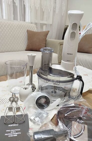 metbex robotu: Stasionar blender, İşlənmiş
