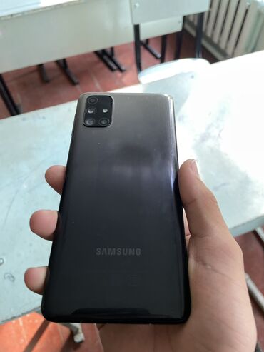 Мобильные телефоны: Samsung Galaxy M31s, Б/у, 128 ГБ, цвет - Синий, 2 SIM