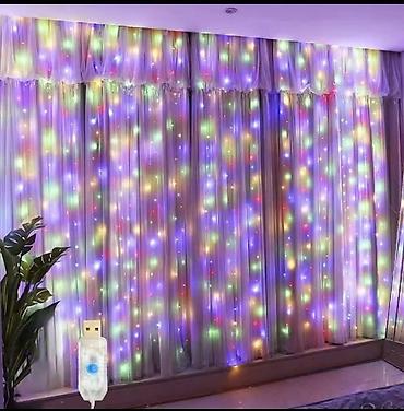 kuke za jakne: LED zavesa – svetleće lampice za dekoraciju prostora - Tip: LED — 2