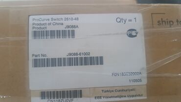 rotor modem: ProCurve Switch 2610-48, 48 portlu idarə olunan Switch Geniş qoşulma