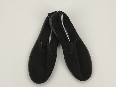 buty sportowe czarne: Mokasyny 44, stan - Bardzo dobry