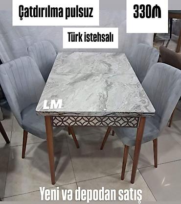 metbex wkaflari: Masa dəsti 💥 TÜRK FABRİKA ENDİRİMLƏ : 330₼ 💃🏻 Yeni və depodan — 4