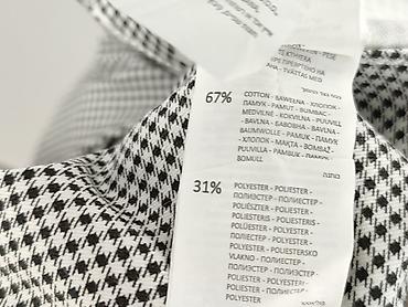 high waist: Spodnie materiałowe damskie, rozmiar M — 5