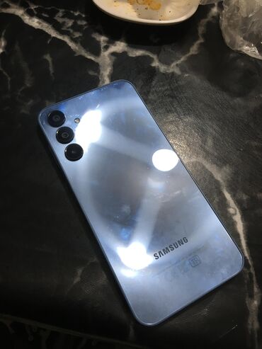 где купить видеорегистратор: Samsung Galaxy A15, 128 GB, rəng - Göy, Barmaq izi