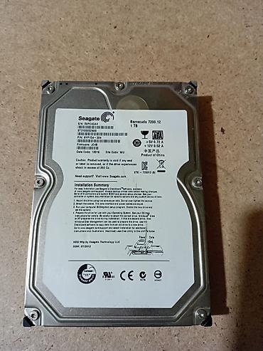 Seagate Barracuda 7200.12 3.5" daxili HDD - Tutum: 1 TB - Model lalafo.az -da Seagate Barracuda 7200.12 3.5" daxili HDD - Tutum: 1 TB - Model